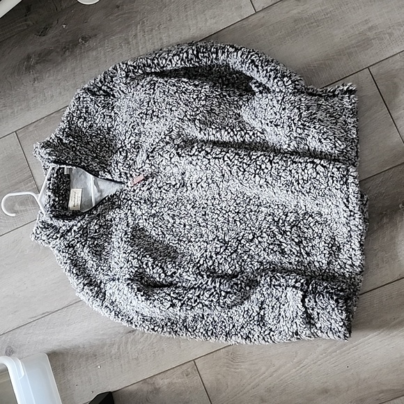 Weatherproof | Women's Sherpa Sweater | Grey | Size XL - Picture 4 of 5